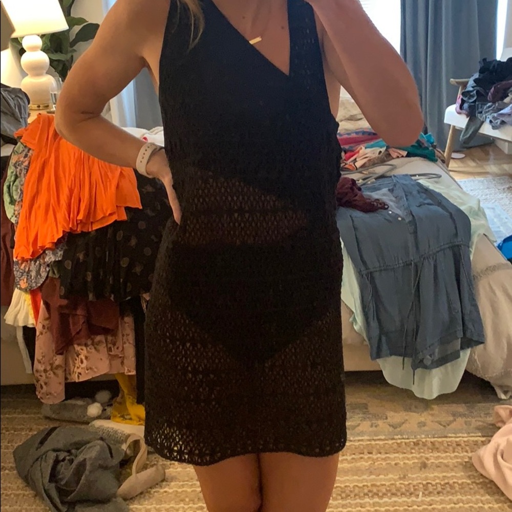 Crochet beach cover up